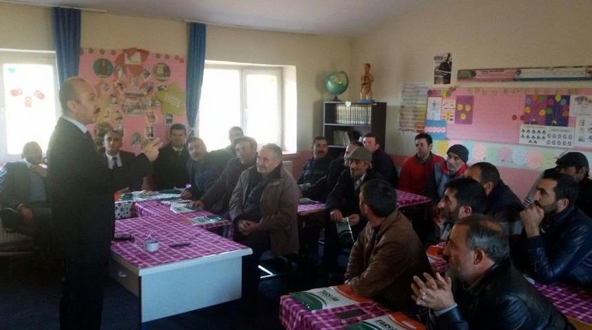 Kars&rsquo;ta, Tarım Sigortaları Bilgilendirme Toplantısı Yapıldı