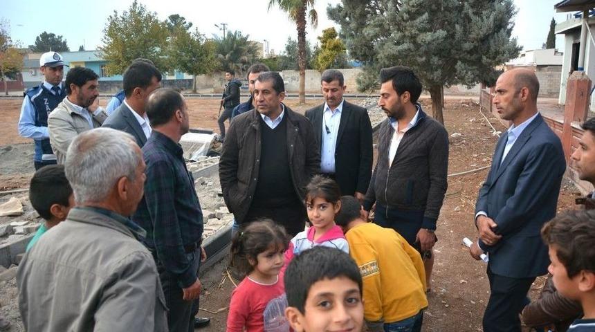 Ceylanpınar&rsquo;da İki Kez Yakılıp Tahrip Edilen Park Yeniden Yapılıyor