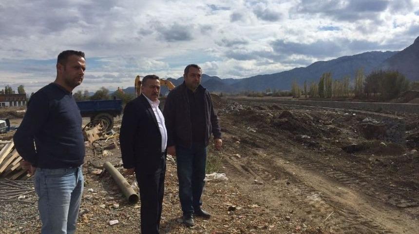 Seydişehir&rsquo;de Ak&ccedil;ay Deresi Islah &Ccedil;alışması S&uuml;r&uuml;yor