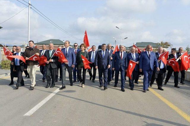 Başkan Kocamaz, Azerbaycan’da