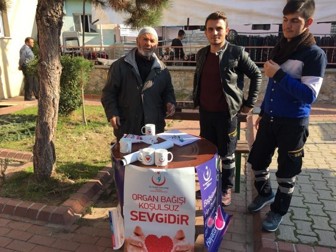 Kula&rsquo;da Organ Bağışı İ&ccedil;in Stant A&ccedil;ıldı