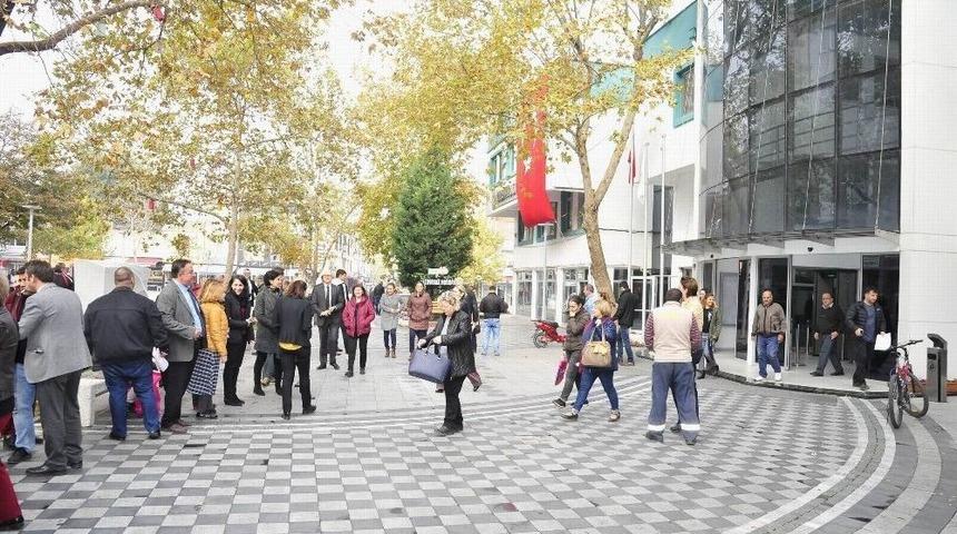 Belediye Binasında Yangın Tatbikatı