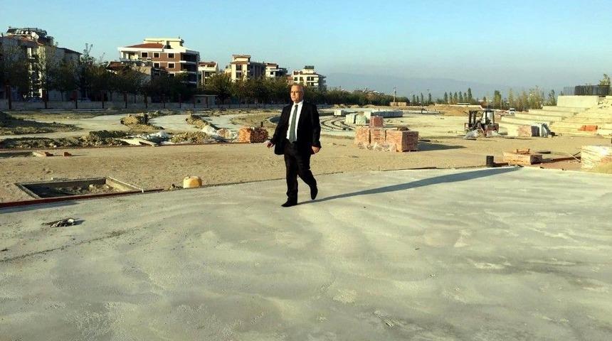 Masal Ormanı Parkı Hızla İlerliyor