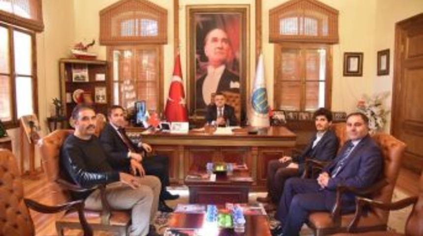 Sağlık-sen&rsquo;den Başkan Yağcı&rsquo;ya Ziyaret