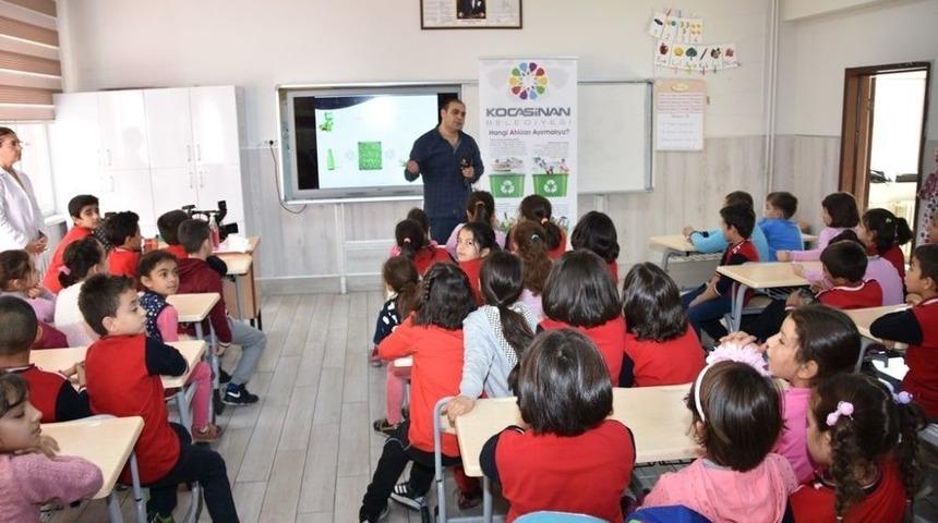 Kocasinan&rsquo;dan &Ouml;ğrencilere Atıkların Doğru Toplanması Konusunda Seminer Verildi