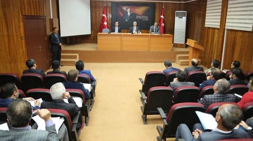 Muş&rsquo;ta &lsquo;kış Tedbirleri&rsquo; Toplantısı