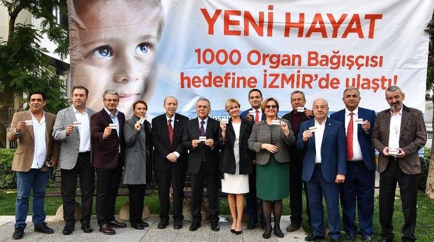 Organ Bağışında İzmir Farkı: Bin Bağış&ccedil;ı Hedefi 5 G&uuml;nde Tamam