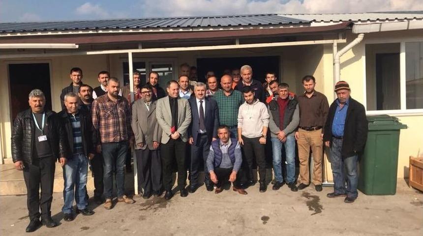 Başkan Baran Temizlik İş&ccedil;ilerini Ziyaret Etti