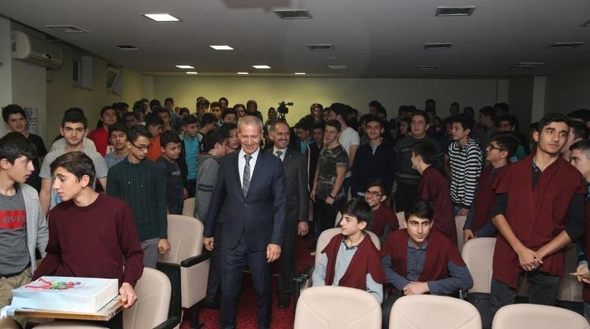 Başkan Dişli, Eski Okulunun Konuğu Oldu