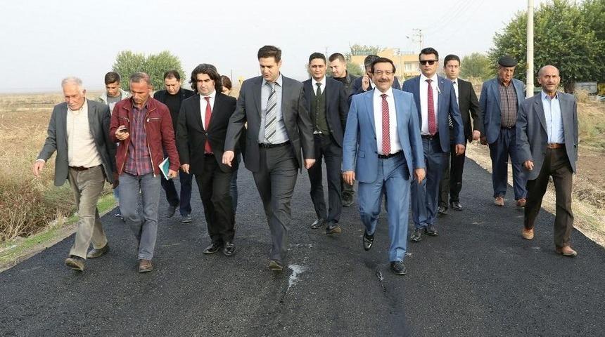 Başkan Atilla Bismil&rsquo;deki Yatırımları İnceledi