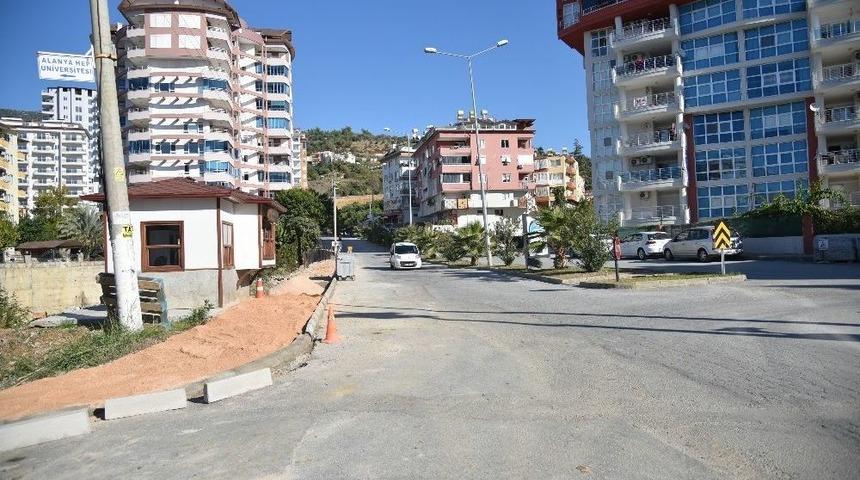 Alanya Cikcilli Mahallesi&rsquo;ne Yeni Kaldırım