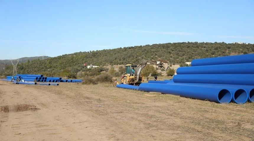 B&uuml;y&uuml;kşehir, Bodrum&rsquo;un İ&ccedil;me Suyu Hatlarını Yeniliyor
