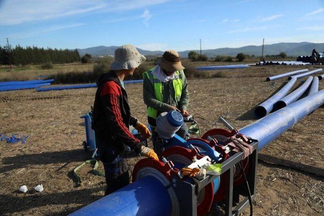 Büyükşehir, Bodrum’un İçme Suyu Hatlarını Yeniliyor 1