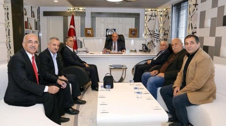 Muhalefet Parti Başkanları Başkan Kutlu&rsquo;yla Bir Araya Geldi