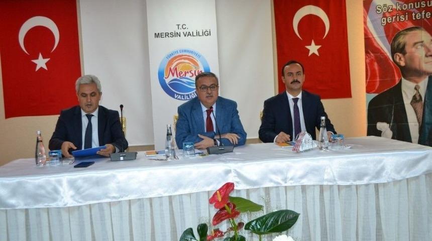 Vali Su, Bozyazı&rsquo;da Muhtarlarla Bir Araya Geldi