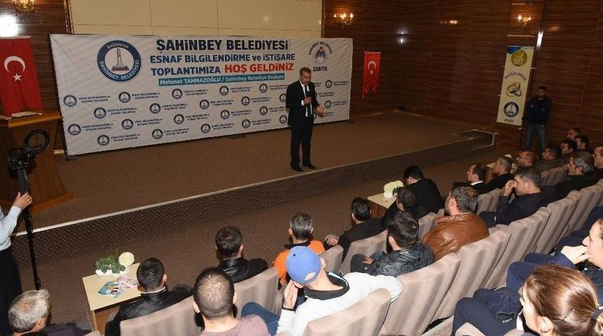 Şahinbey&rsquo;de Esnaf Bilgilendirildi