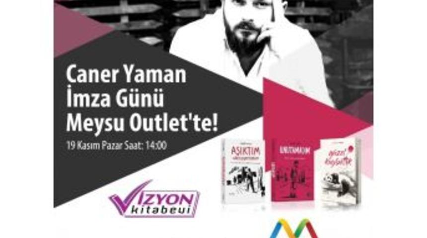 Caner Yaman İmza G&uuml;n&uuml; Meysu Outlet&rsquo;te!