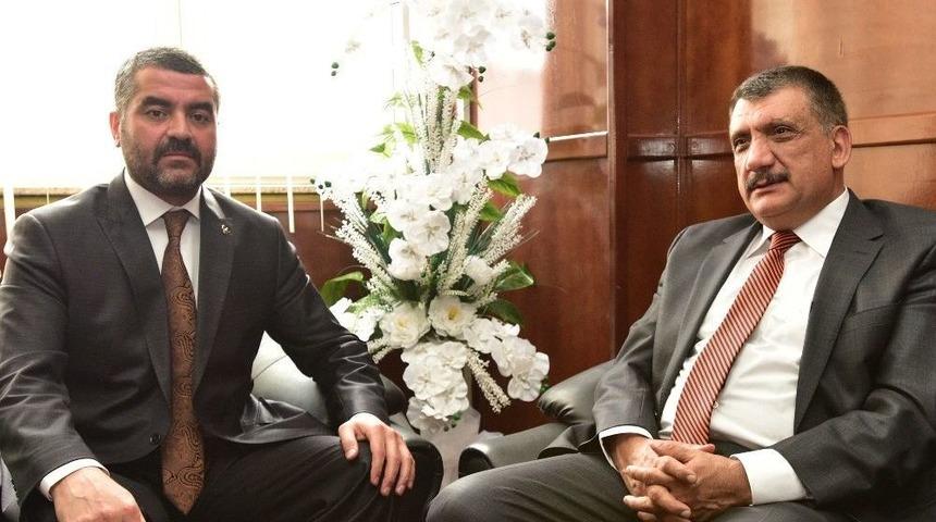 Başkan G&uuml;rkan&rsquo;dan Mhp İl Başkanı Avşar&rsquo;a Hayırlı Olsun Ziyareti