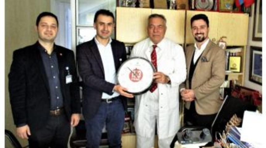 İstanbul B&uuml;y&uuml;kşehir&rsquo;den Prof. Dr. İbrahim &Ouml;ztek&rsquo;e Ziyaret