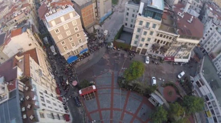 385 Yıl Sonra Galata Kulesi&rsquo;nden İlk Atlayış Kask Kamerasında