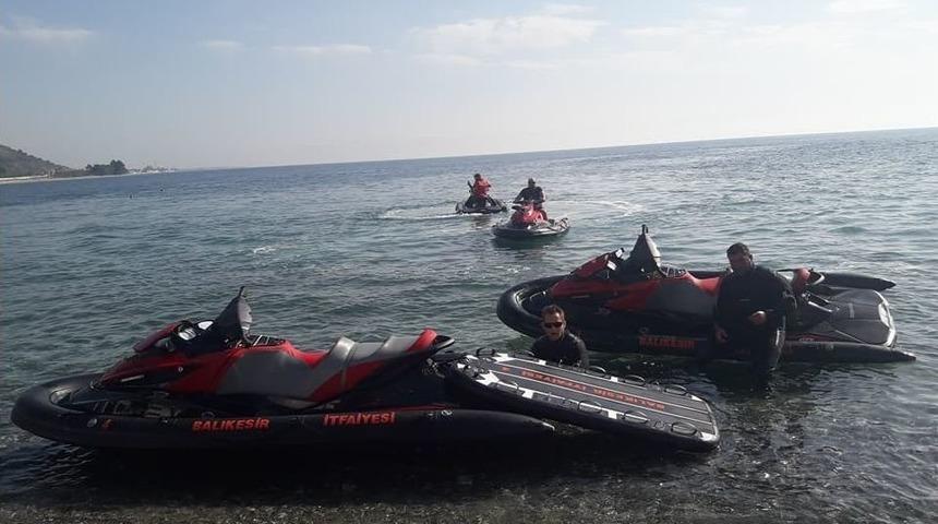 Balıkesir İtfaiyesinde Jet Skiler G&ouml;reve Başladı