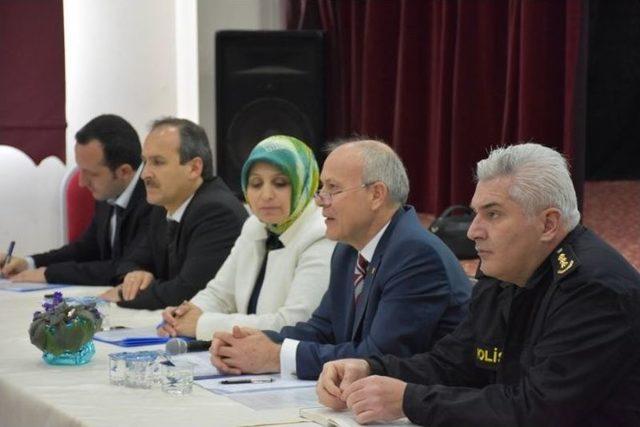 Okul Ve Yurt G&uuml;venliği Toplantısı Yapıldı 1