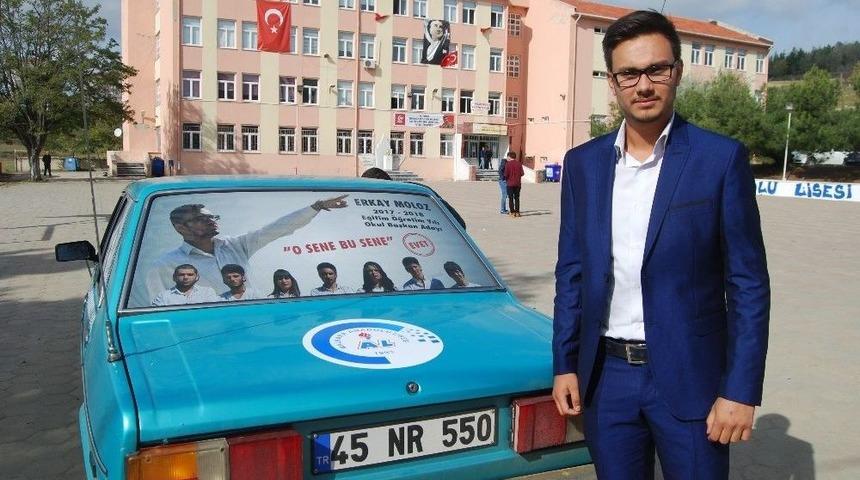 Malkara &Ouml;ğrenci İl&ccedil;e Temsilciliğine Erkay Moloz Se&ccedil;ildi
