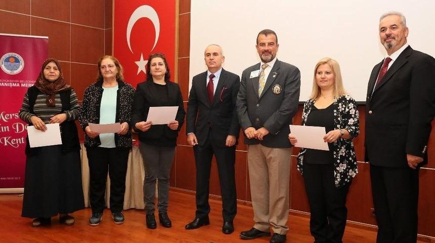 Evka Projesi’nin Başarıyla Tamamlayan Kadınlar Sertifikalarını Aldı