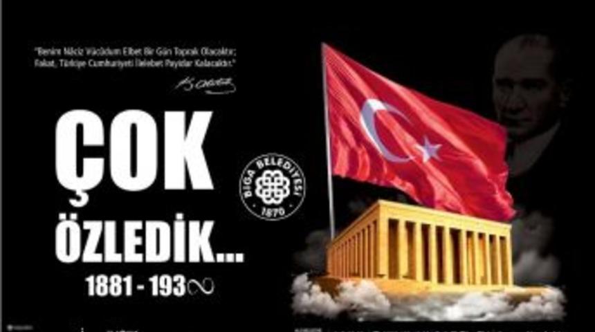 Biga&rsquo;da 10 Kasım Etkinlikleri