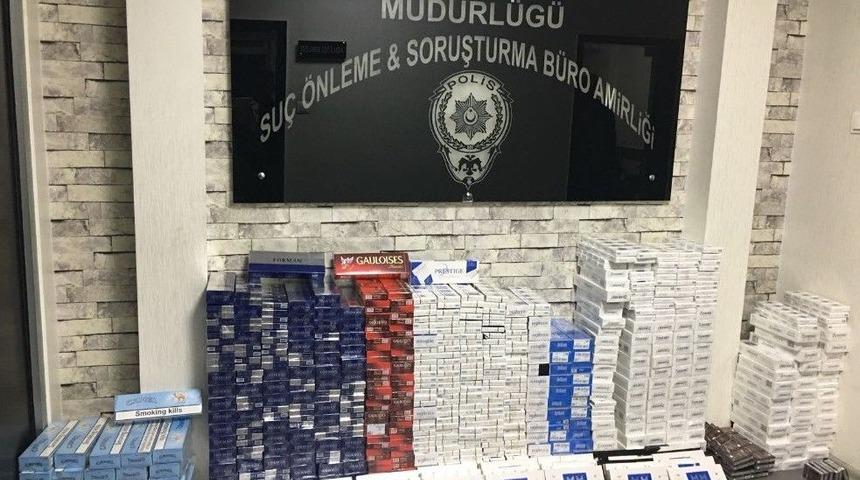 Gaziantep&rsquo;te Ka&ccedil;ak Sigara Operasyonu