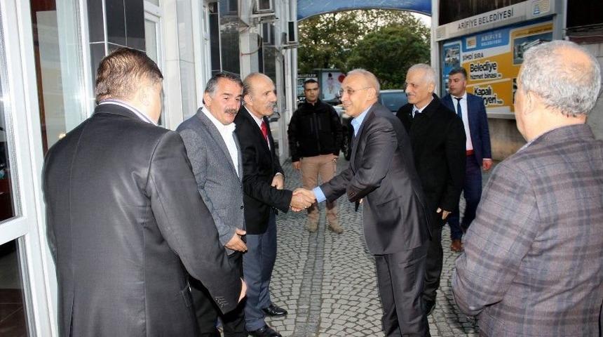 Emniyet M&uuml;d&uuml;r&uuml; Kaya Başkan Karakulluk&ccedil;u&rsquo;ya Ziyaret Etti