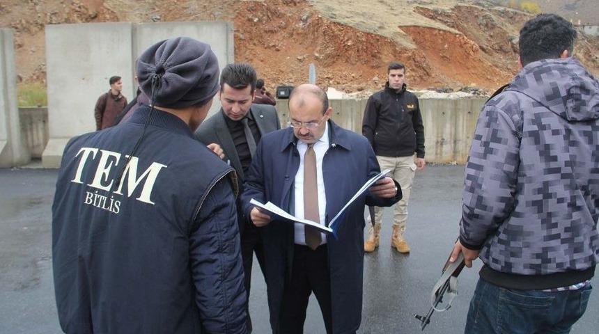 Vali Ustaoğlu&rsquo;dan Ziyaret Ve Denetimler