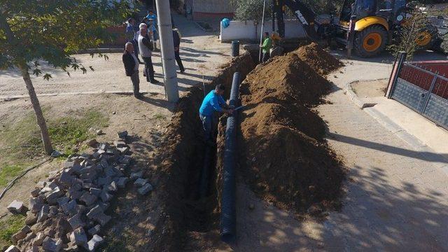 Sarıgöl’e Yeni Yağmur Suyu Hattı Kazandırılıyor