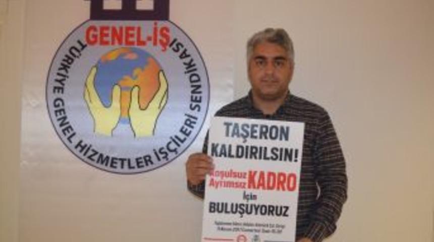 Taşeron İş&ccedil;ileri Kitlesel A&ccedil;ıklama İle &lsquo;kadro&lsquo; İsteyecekler