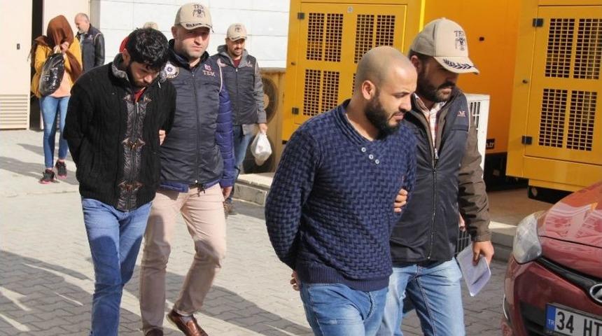 Samsun’da 2’si Kadın 4 Deaş’lı Adliyeye Sevk Edildi