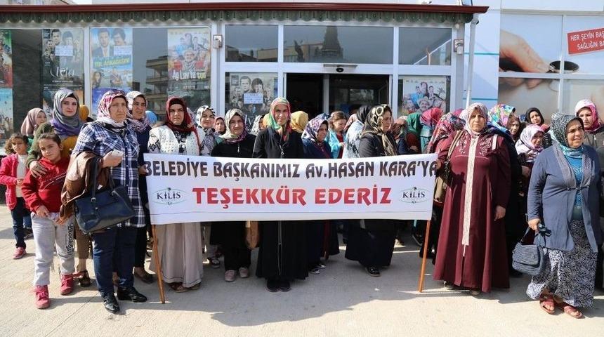 Kilis Belediyesi Bayanları Sinema İle Buluşturuyor