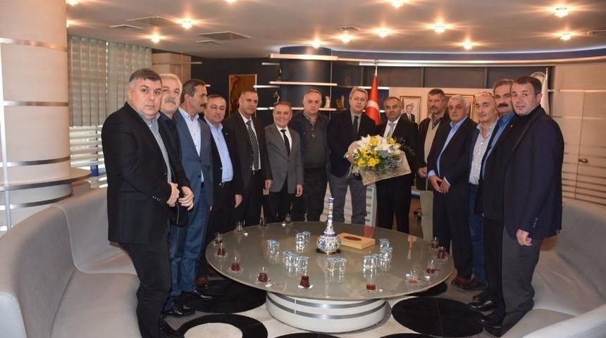 Dtso Meclisi&rsquo;nden Belediyeye Ziyaret