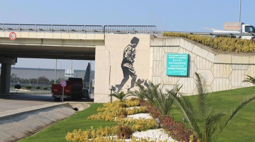 Manisa&rsquo;nın Her K&ouml;şesi &ldquo;mustafa Kemal Atat&uuml;rk&rdquo;