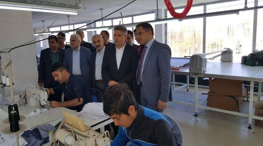 Sincik&rsquo;te Ki Tekstil İşletmeleriyle Toplantı