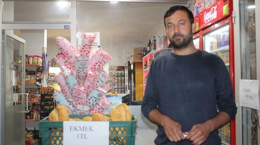 Market&ccedil;i İle Fırıncı Anlaşmazlığı Vatandaşa Yaradı