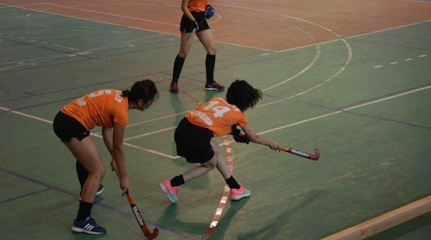 Dalaman&rsquo;da, Kadınlar Salon Hokeyi 1 Ligi Oynanıyor