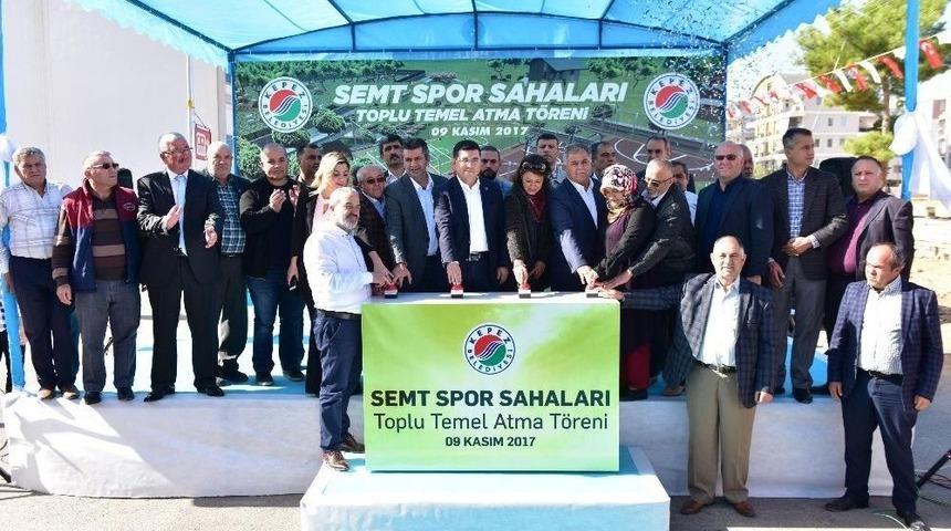 Kepez&rsquo;e Yeni Semt Spor Sahaları