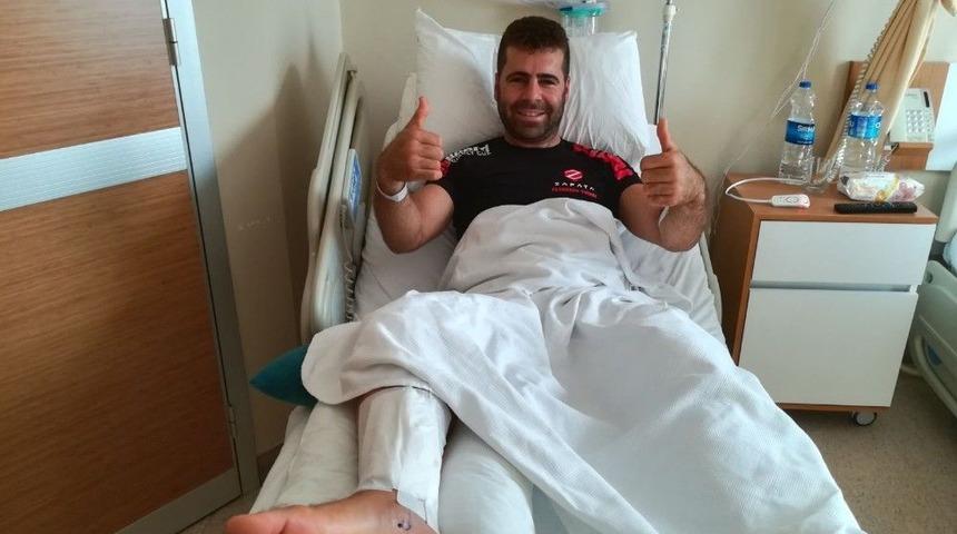 Flayboard Kazasında Ayağı Kırılan Milli Sporcu O Anları Anlattı