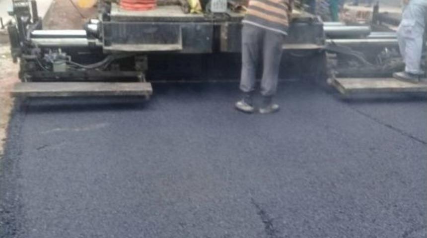 G&uuml;rsu&rsquo;da Asfaltlama &Ccedil;alışmaları