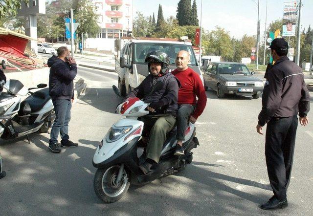 Kahramanmaraş’ta Motosiklet Denetimi