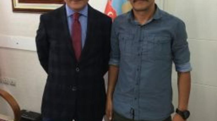 Kırgız Asıllı Gaziden Kaymakam &Ouml;zkan&rsquo;a Ziyaret