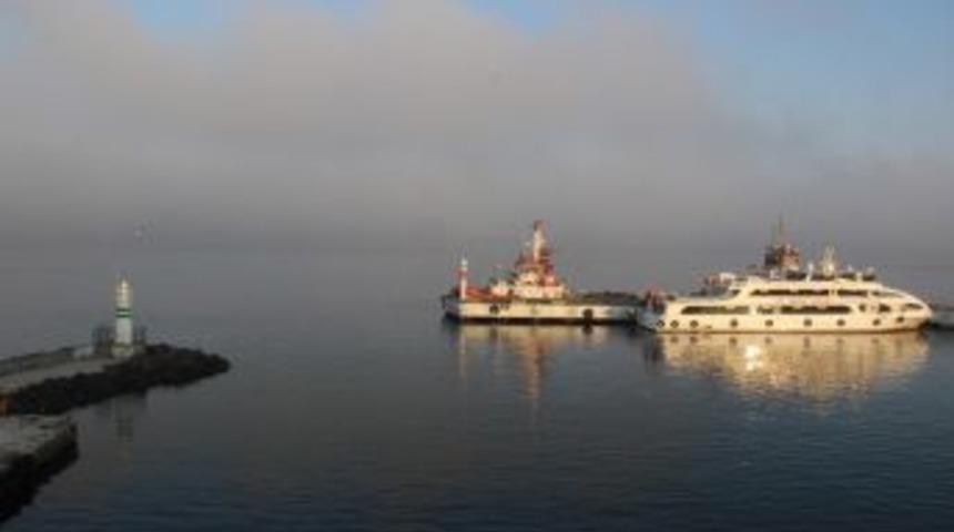 &Ccedil;anakkale Boğazı&rsquo;nda Sis