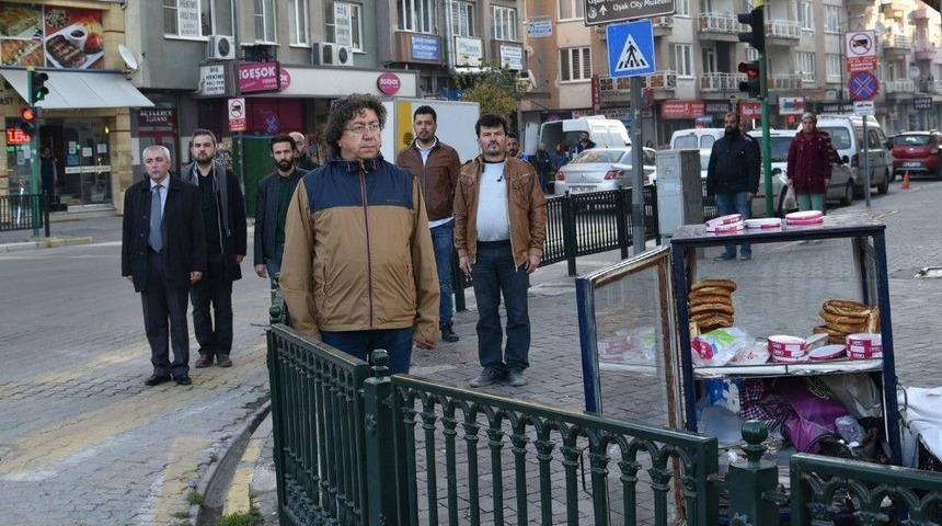 Uşak&rsquo;ta 10 Kasım Atat&uuml;rk&rsquo;&uuml; Anma T&ouml;reni