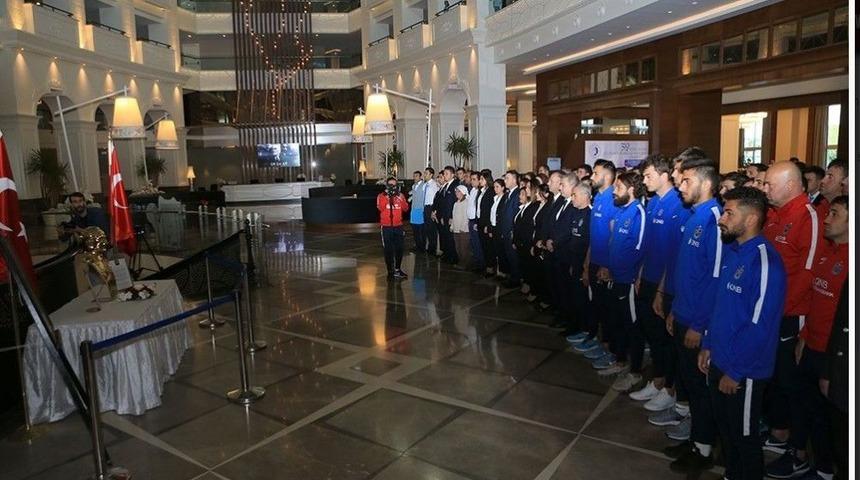 Trabzonspor, Gazi Mustafa Kemal Atatürk’ü Andı