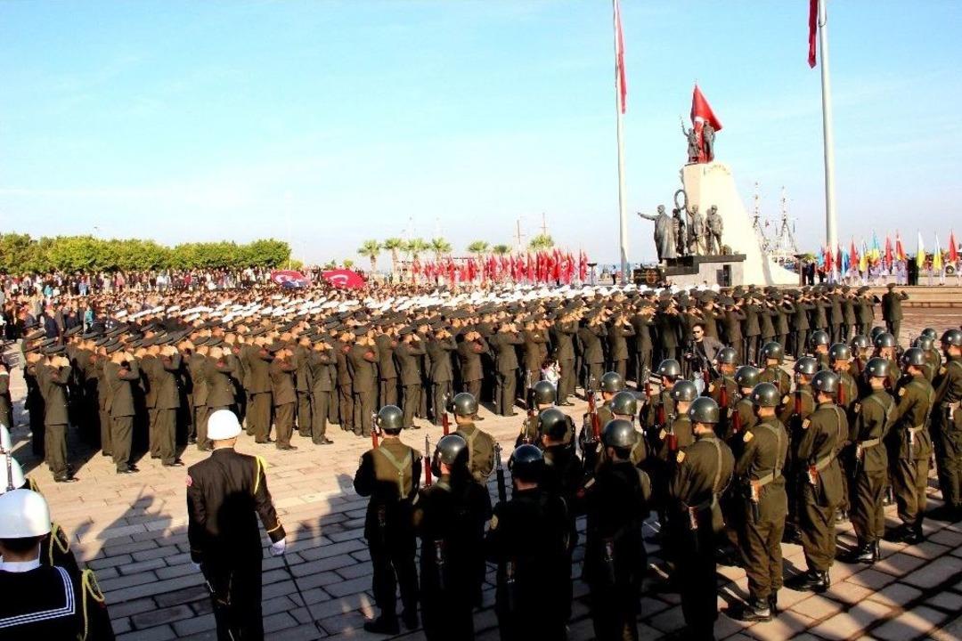 İskenderun&rsquo;da Atat&uuml;rk&rsquo;&uuml; Anma T&ouml;reni